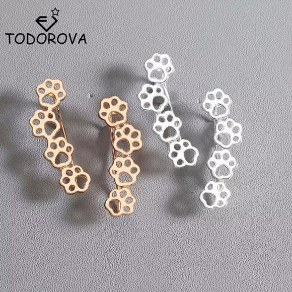 🐾Pet lovers!adorable earrings in silver or gold - Picture 2 of 7